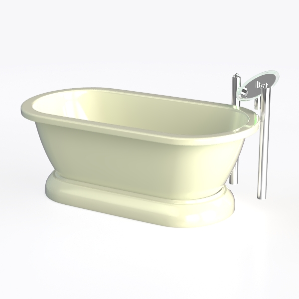 Cheviot 2164-WW-7 Products Regal Bathtub Flat Area