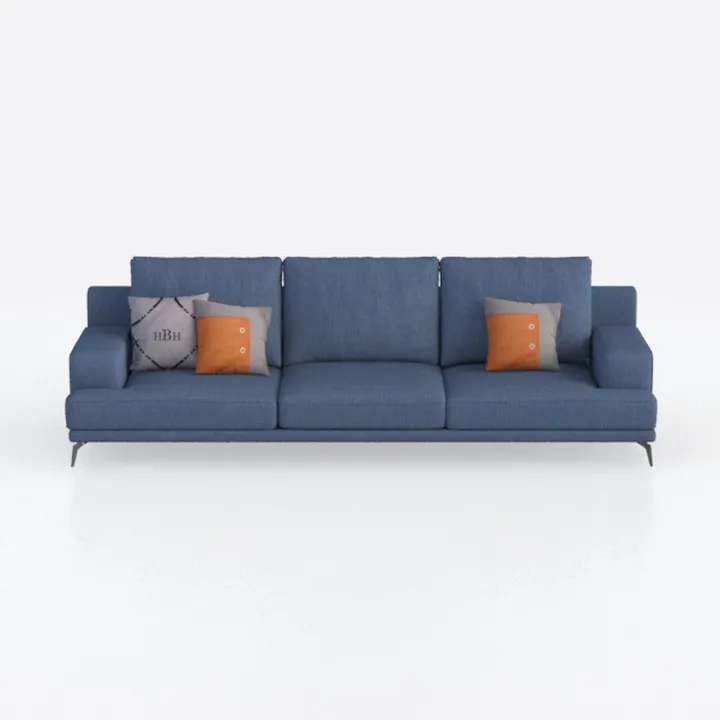L-Shape Upholstered Living Room Office Sofa