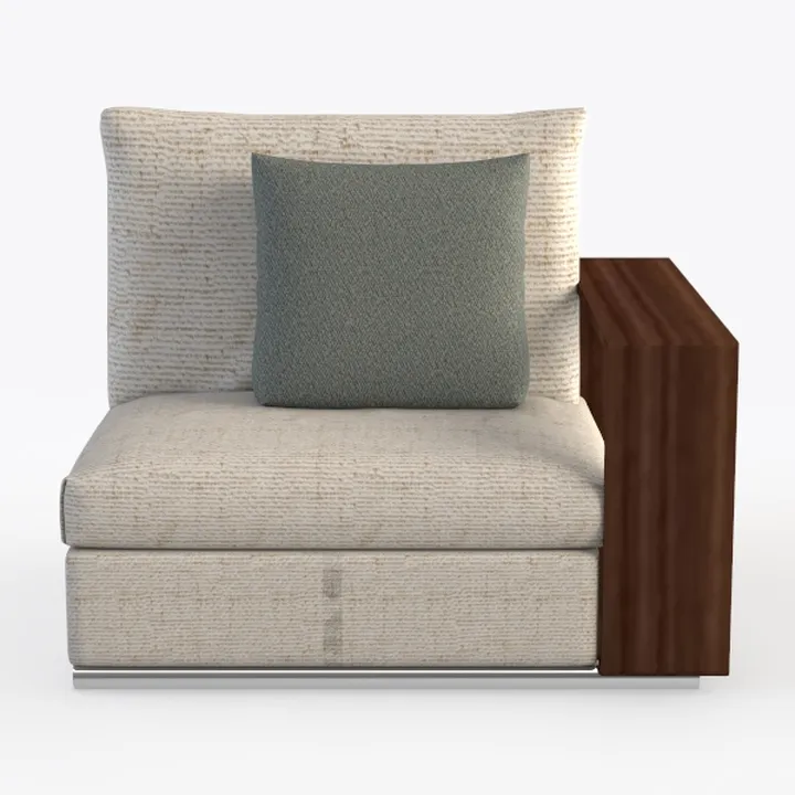 Acanva Convertible Modular Sectional Sofa, Mid-Cen