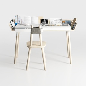 Convenience Concepts Newport Deluxe 2 Drawer Desk 