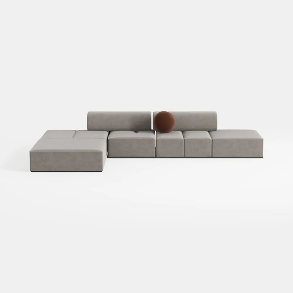 ZeHuoGe L-Shaped Sectional Couches for Living Room