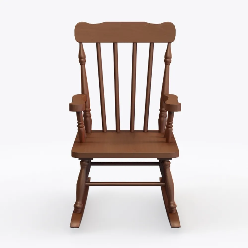 IC International Concepts Rocking Chair, 225lbs wt