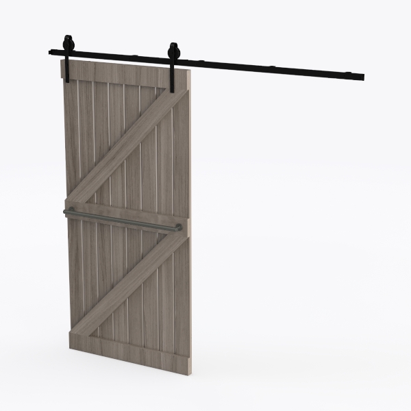 Industrial wind barn door A-4