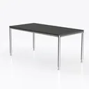 NBF at Work Writing Desk Executive Office Desk - D Left 45 Degree View