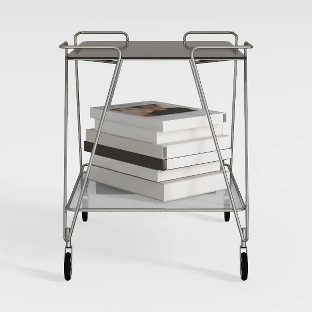 GARLLEN Folding Table, Adjustable Height Camping