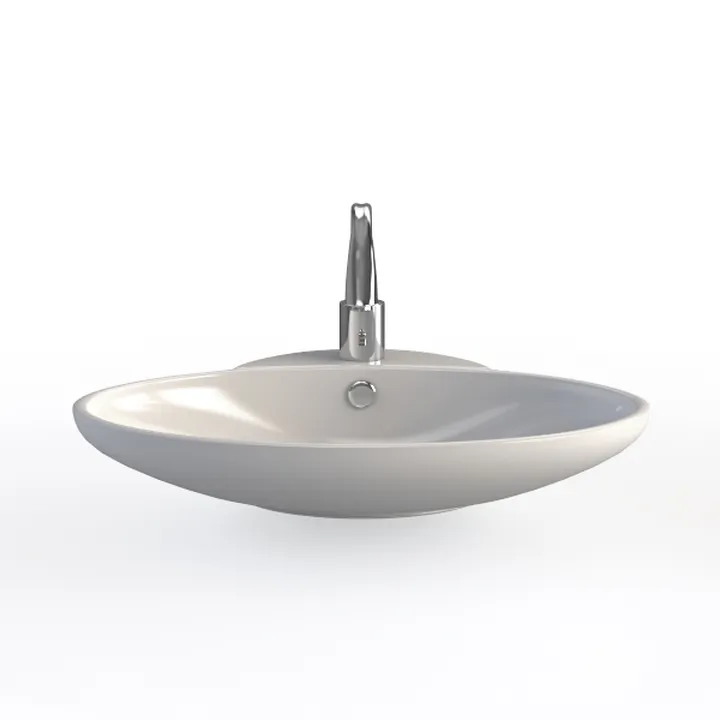 TOTO Maris Semi-Recessed Vessel Lavatory