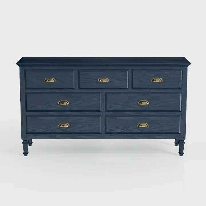 10-Drawer Fabric Dresser & TV Stand | Wide Storage