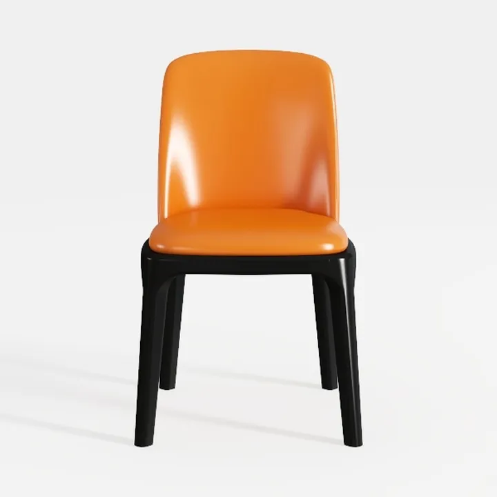 Dining Chair Set, Upholstered Leather Kitchen