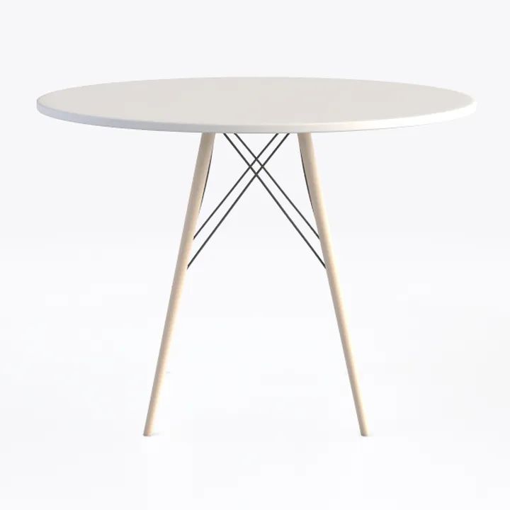 Tangkula Round Dining Table Set for 4, Modern