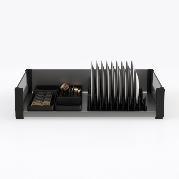 Shearer-Dish Basket-700 on the cabinet