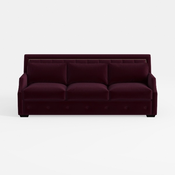 Jennifer Taylor Home Jack 84&quot; Modern Tuxedo Tufted