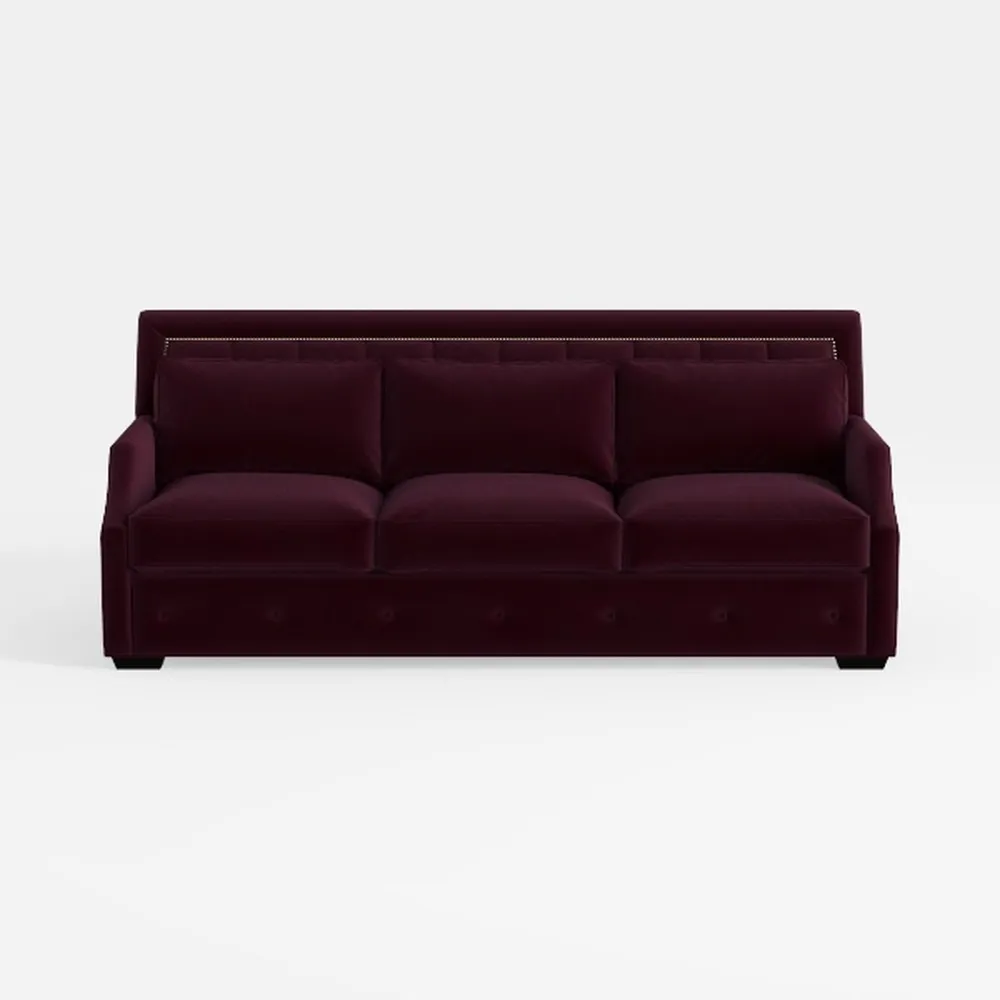 Jennifer Taylor Home Jack 84" Modern Tuxedo Tufted