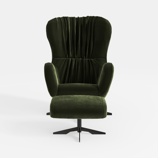 Efomao Big and Tall Office Chair with Footrest