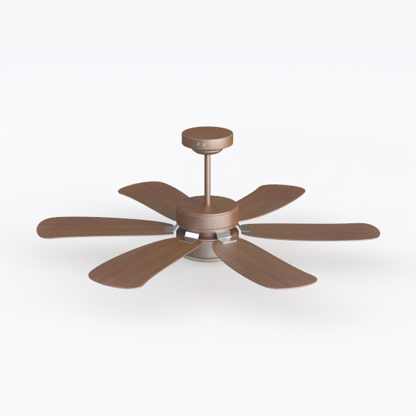 Ohniyou 52” Flush Mount Farmhouse Ceiling Fan with