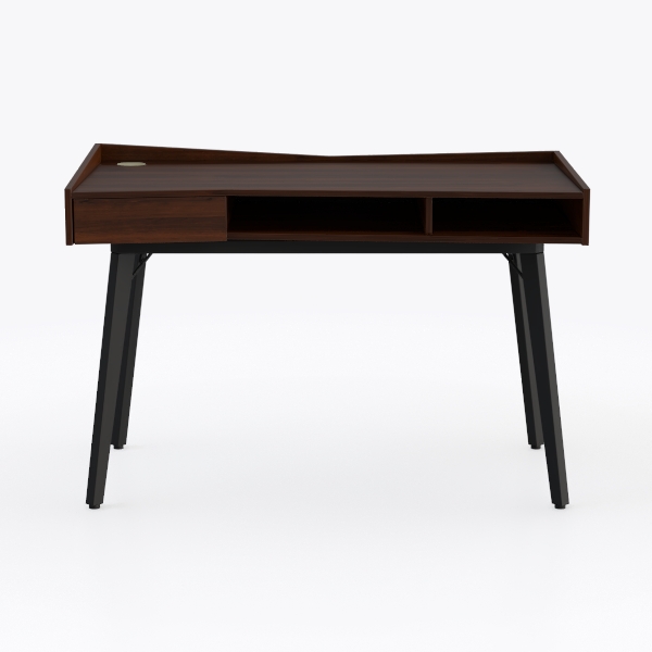 Hekma Wooden Writing Desk - Solid Wood Office Tabl