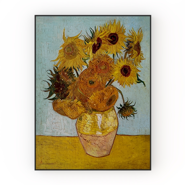 Wieco Art Framed Wall Art of Red Poppies and