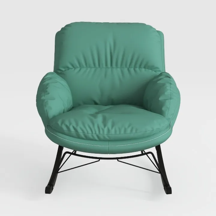 Lazy Chair Thick Padded, Comfy Velvet Accent