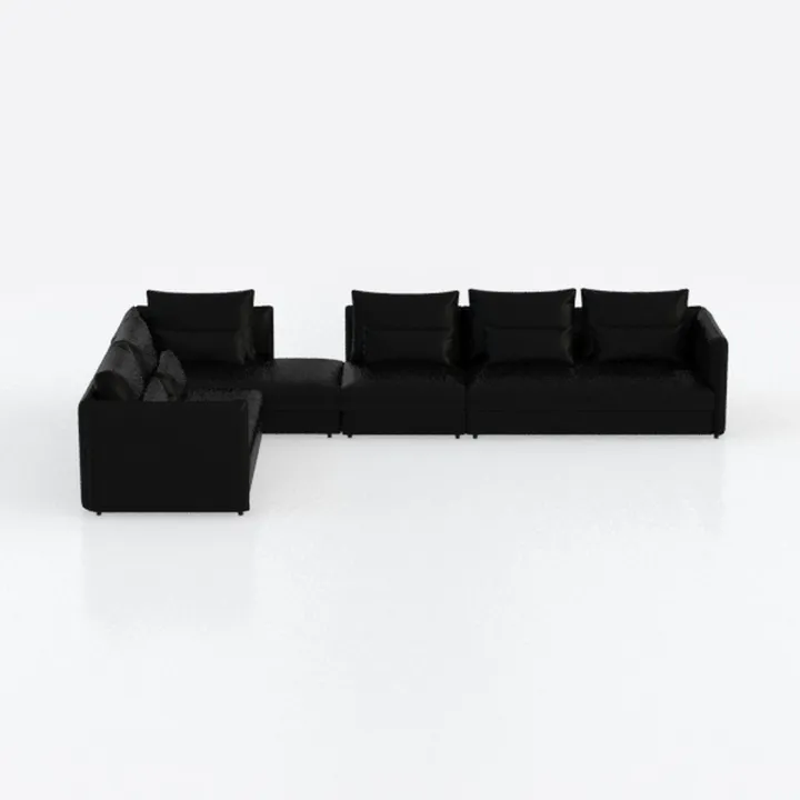 Cloud Sectional Couch with L-Shape Chaise,Modern 