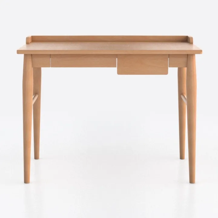 Hymus 100% Solid Oak Wood Desk - Small Writing Des