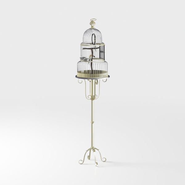 Lovely Pets-birdcage.max