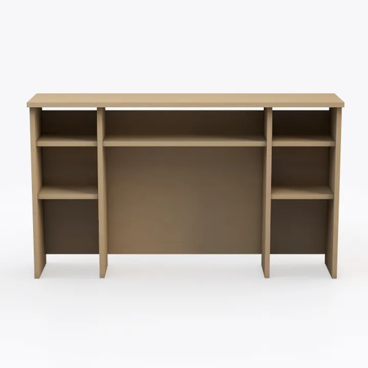 Oak Desk Standard Hutch