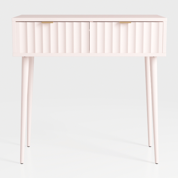 Henn&Hart 48&#39;&#39; Wide Rectangular Desk in Alder Whit