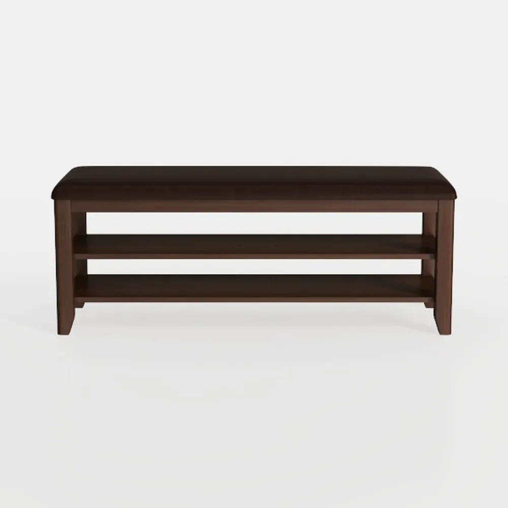 XKZG Storage Bench Wooden Shoe Rack Bench Rustic