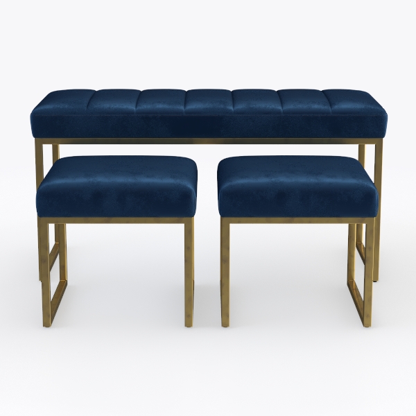 AODAILIHB Velvet Accent Chairs Set of 2, Modern