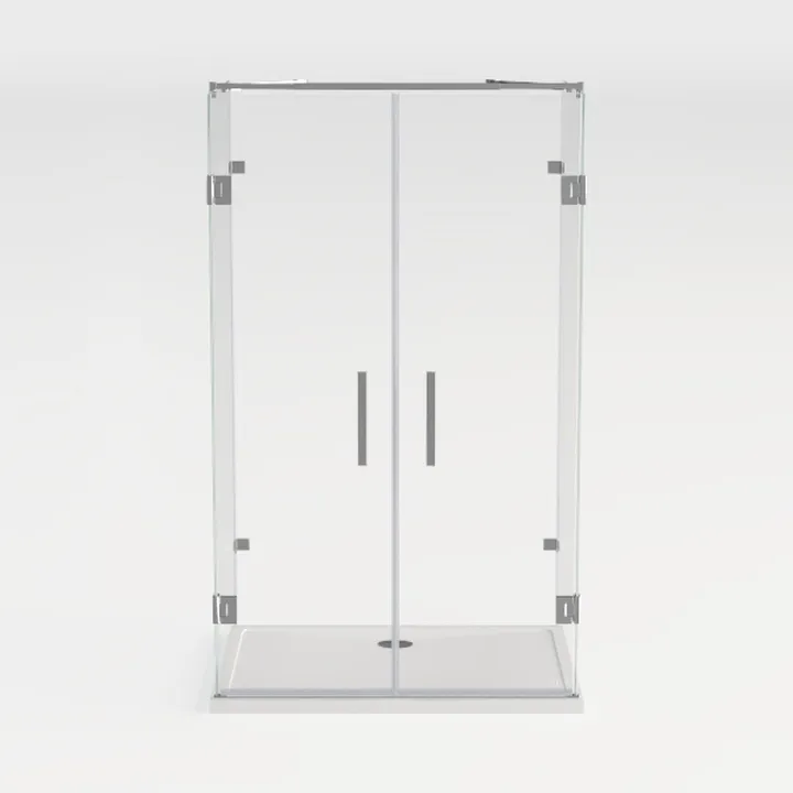 36" W*55" H Pivot Shower Door, Bathtub Shower