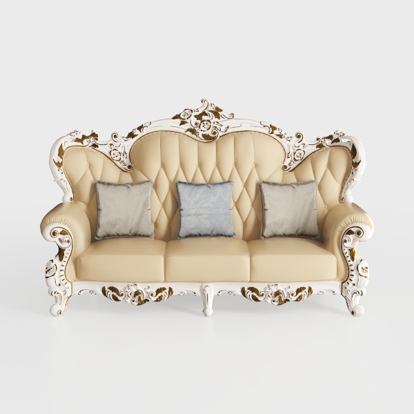 Acme Libertee Upholstered Loveseat with 3 Pillows 