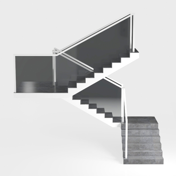 Corner stairs 44