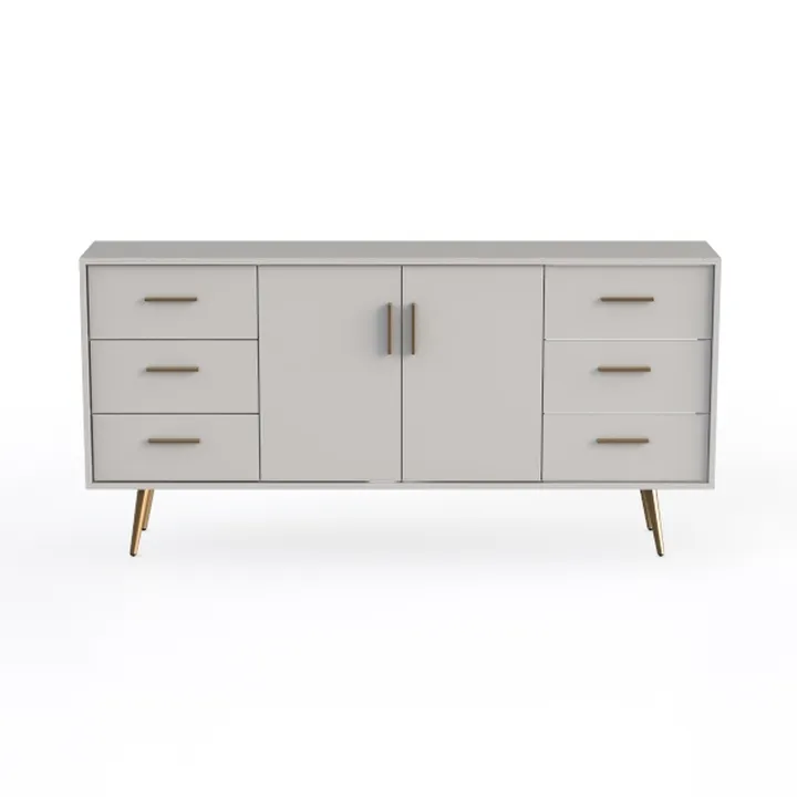 63” Sideboard Buffet Cabinet with Pop-Up Door
