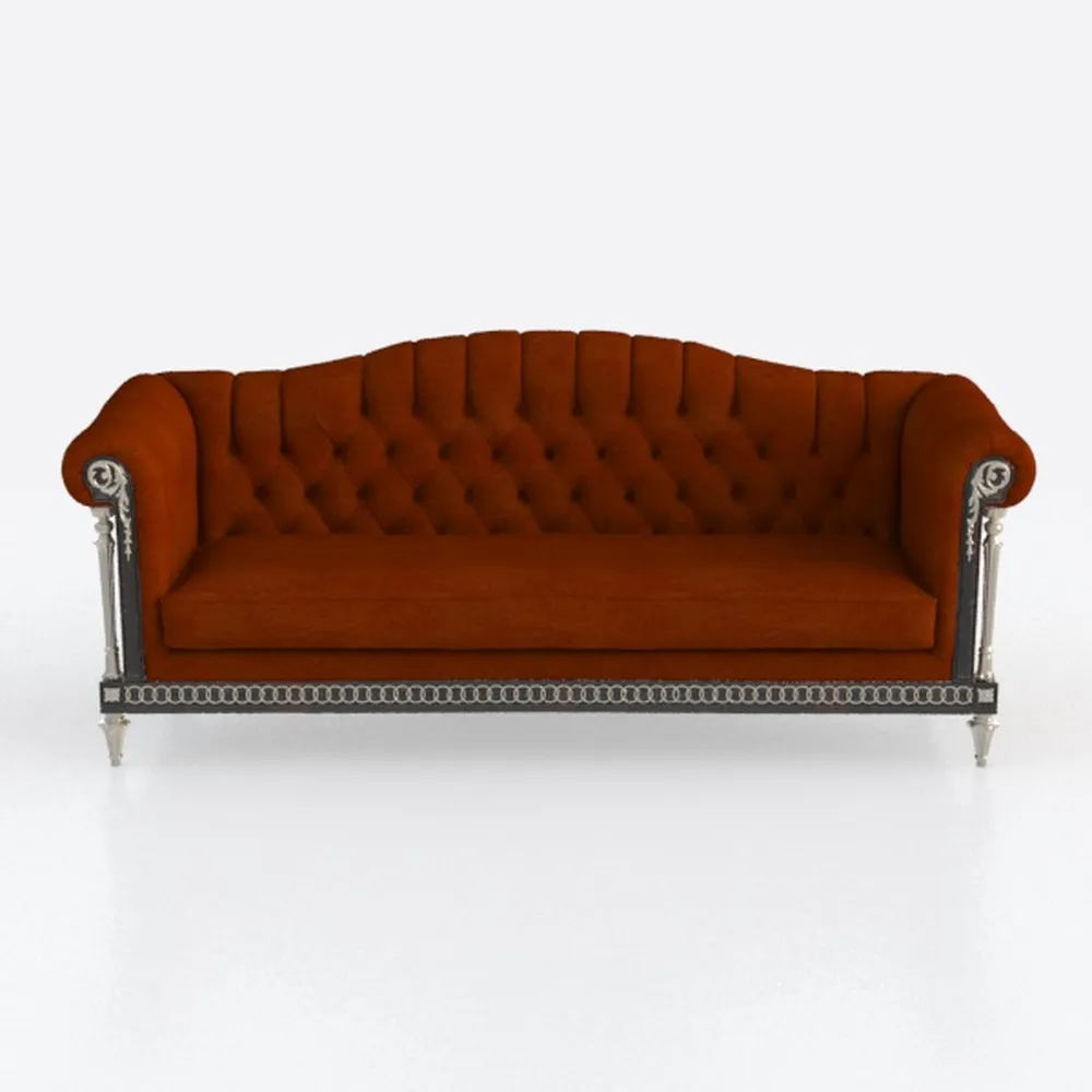 QHITTY Accent Large Sofa, Chesterfield Couch 3