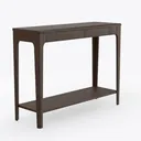 Solid Wood Computer Desk for Home Office, 42" Writ Right 45 Degree View