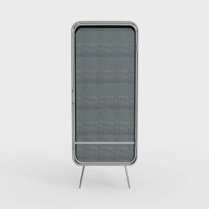 Modern Minimalist Metal Mesh Tall Cabinet 3D Model