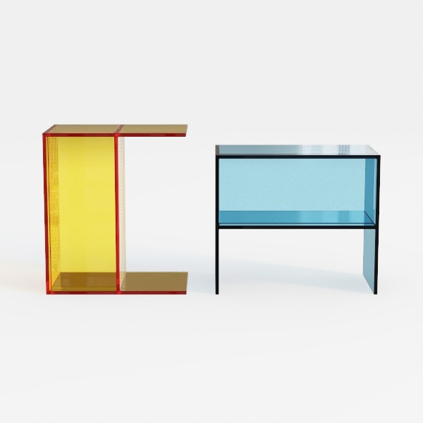 coffee table-Rainbow of Colors