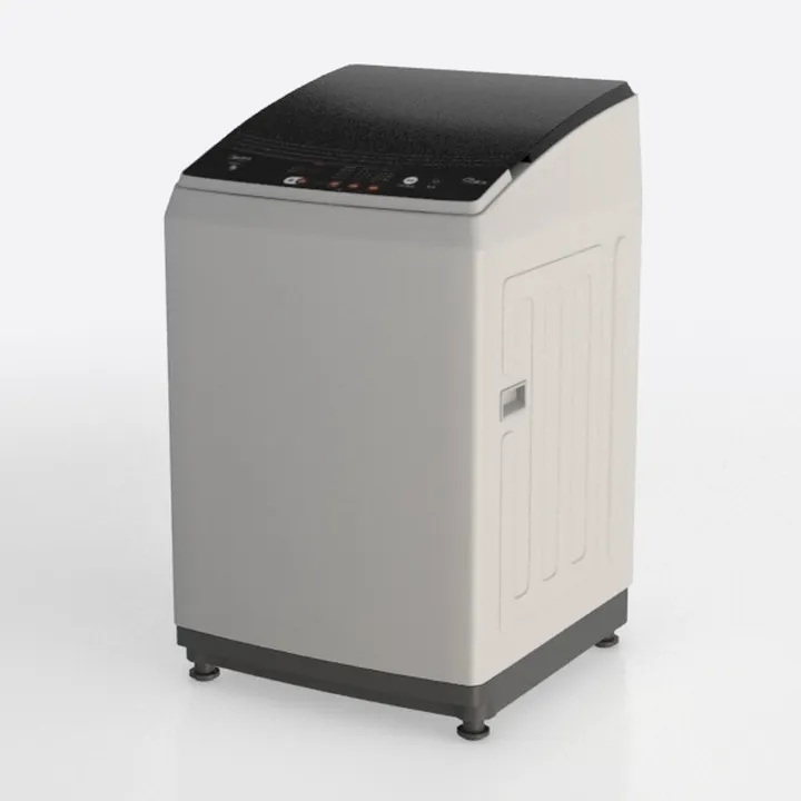Minimalist Plastic Top Loading Washing Machine 3D Model