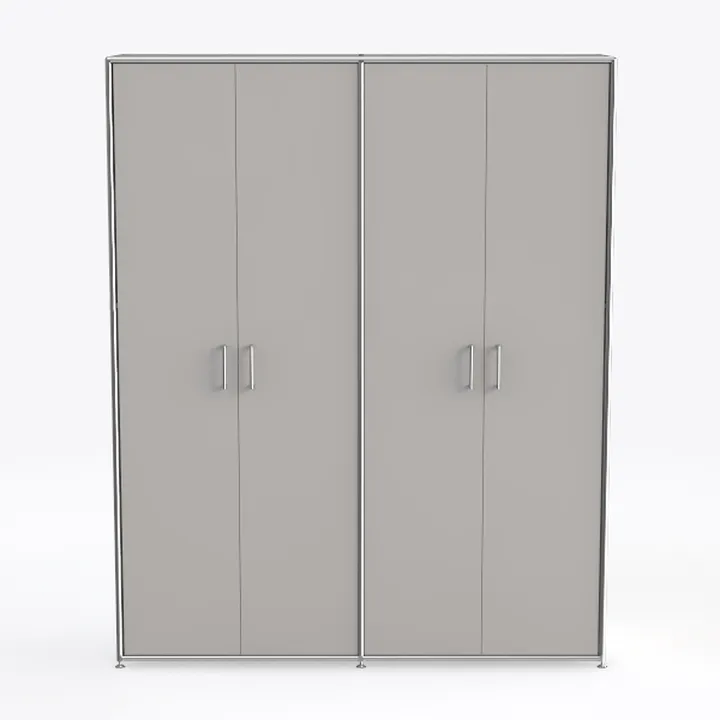 Davea_Bosse storage closet 5OH 160cm white