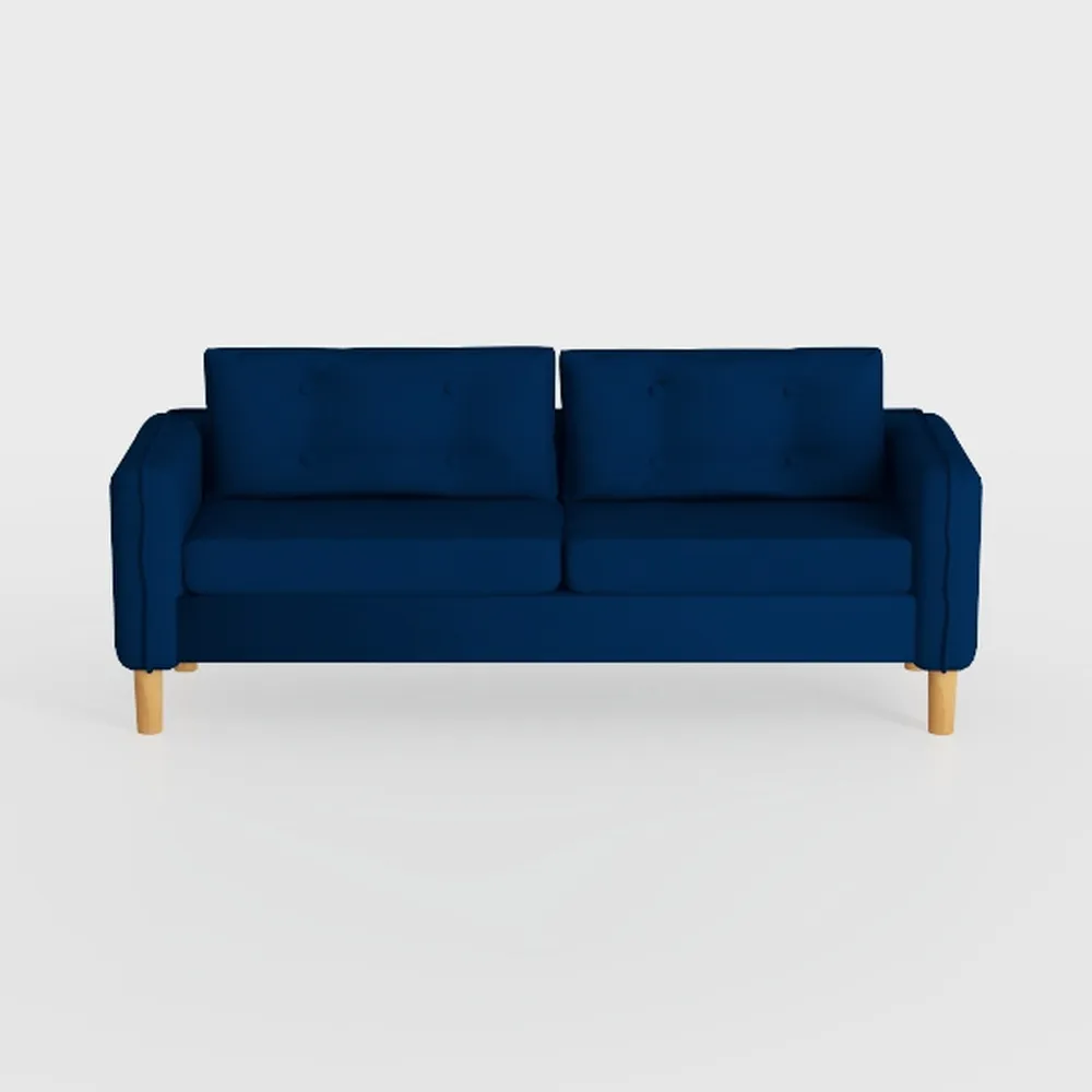 Medieval Majesty 69" Wide Upholstered Two Cushion