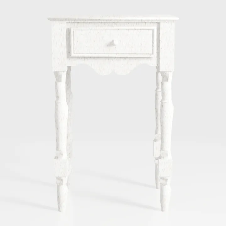 SUNBURY Vintage Nightstand Set of 2, Wood Small