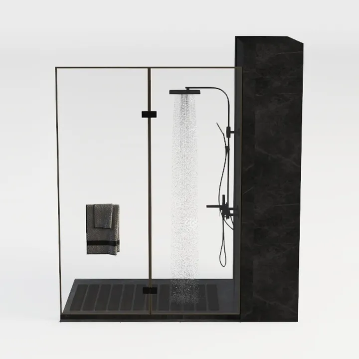 WOODBRIDGE Frameless Bathtub Shower Doors 56-60