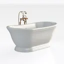 bathtub-Bathroom Kit Right 45 Degree View
