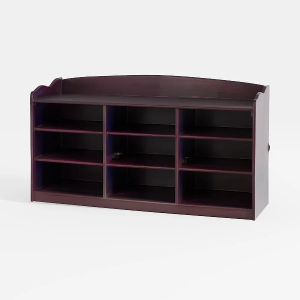 Entryway Shoe Bench, Open Shelve Shoe Rack fits 18
