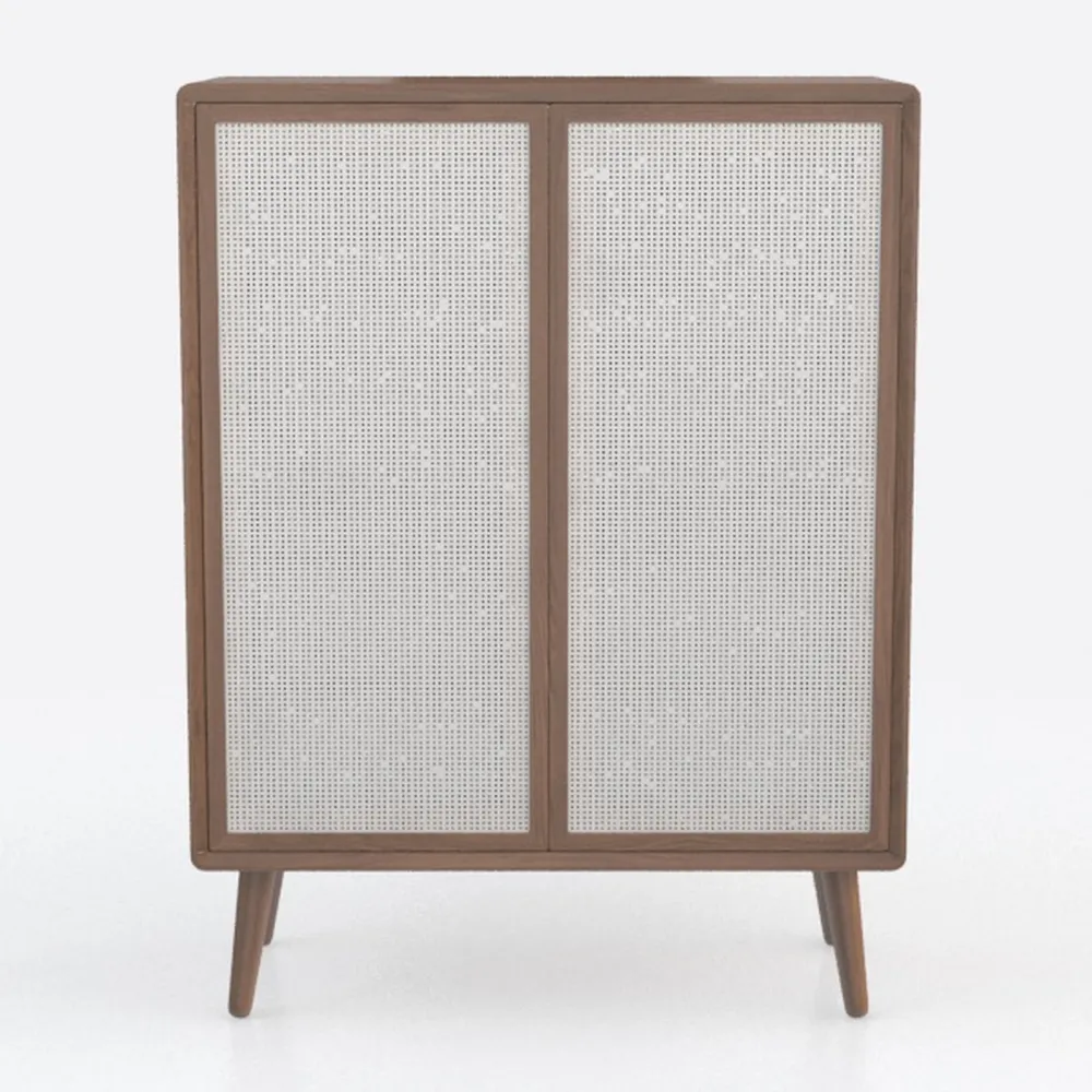 Shintenchi Rattan Buffet Cabinet with Storage