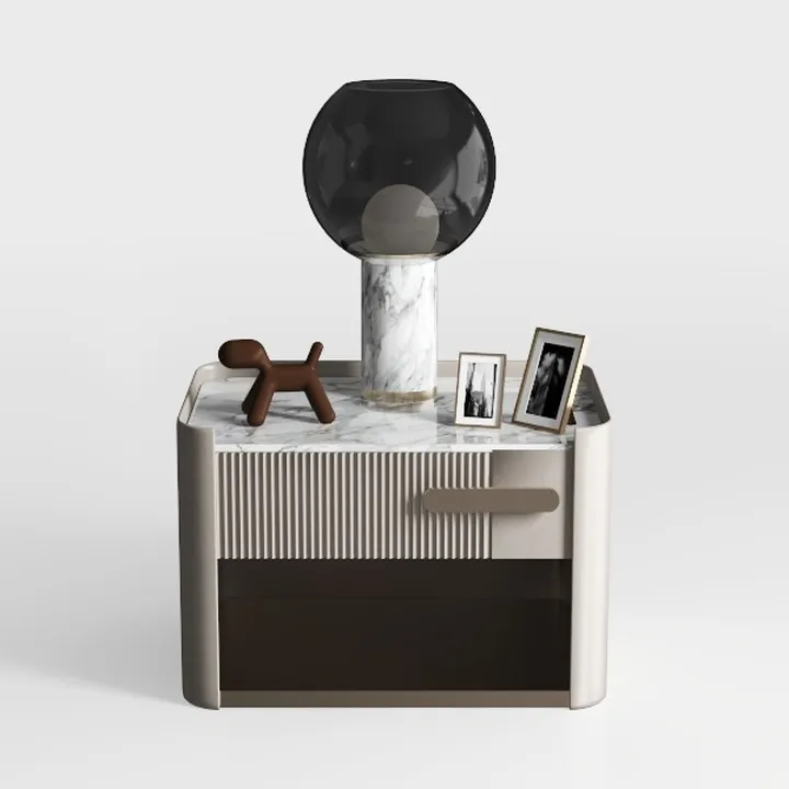 Floating Nightstand Bedroom Bedside Table - Wood