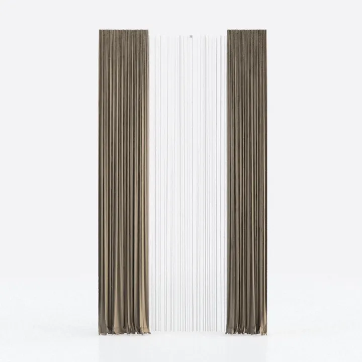 Pinch Pleated Black Out Curtains 84 Inch Long for 