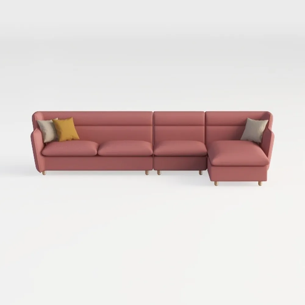 TIMERAGE Large Sofa, Modern L Shaped Storage