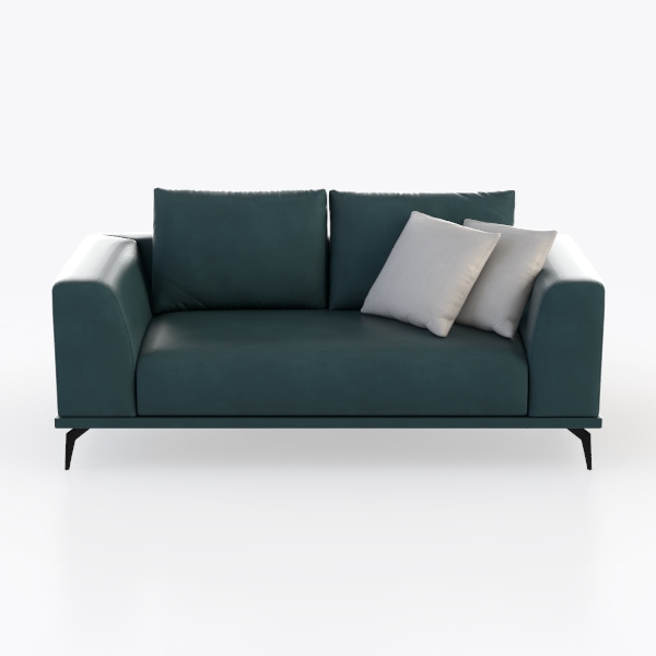 Great Deal Furniture Jordan Modern Fabric Loveseat