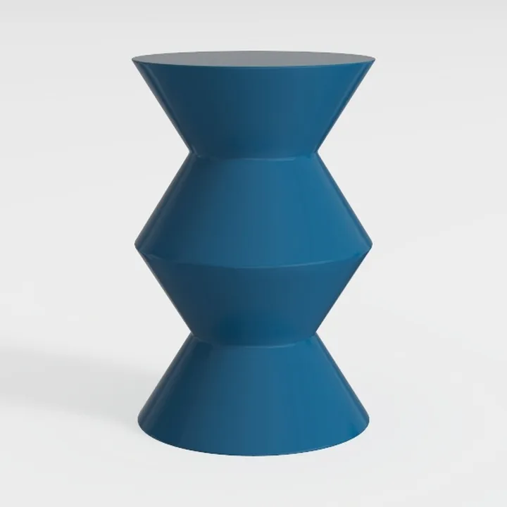 Wolkemer 4PCS 24x43 Inch Royal Blue Round Cocktail