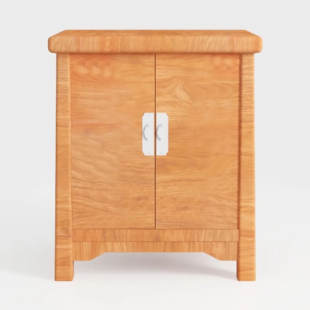 Bedside Cabinet 15.7"x11.8"x19.7" Solid Acacia